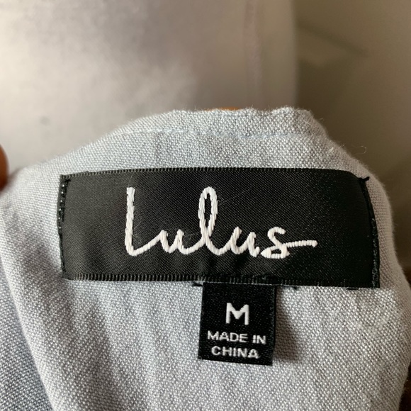 New Lulu’s Sea Day Light Blue Skater  Dress - Picture 3 of 9